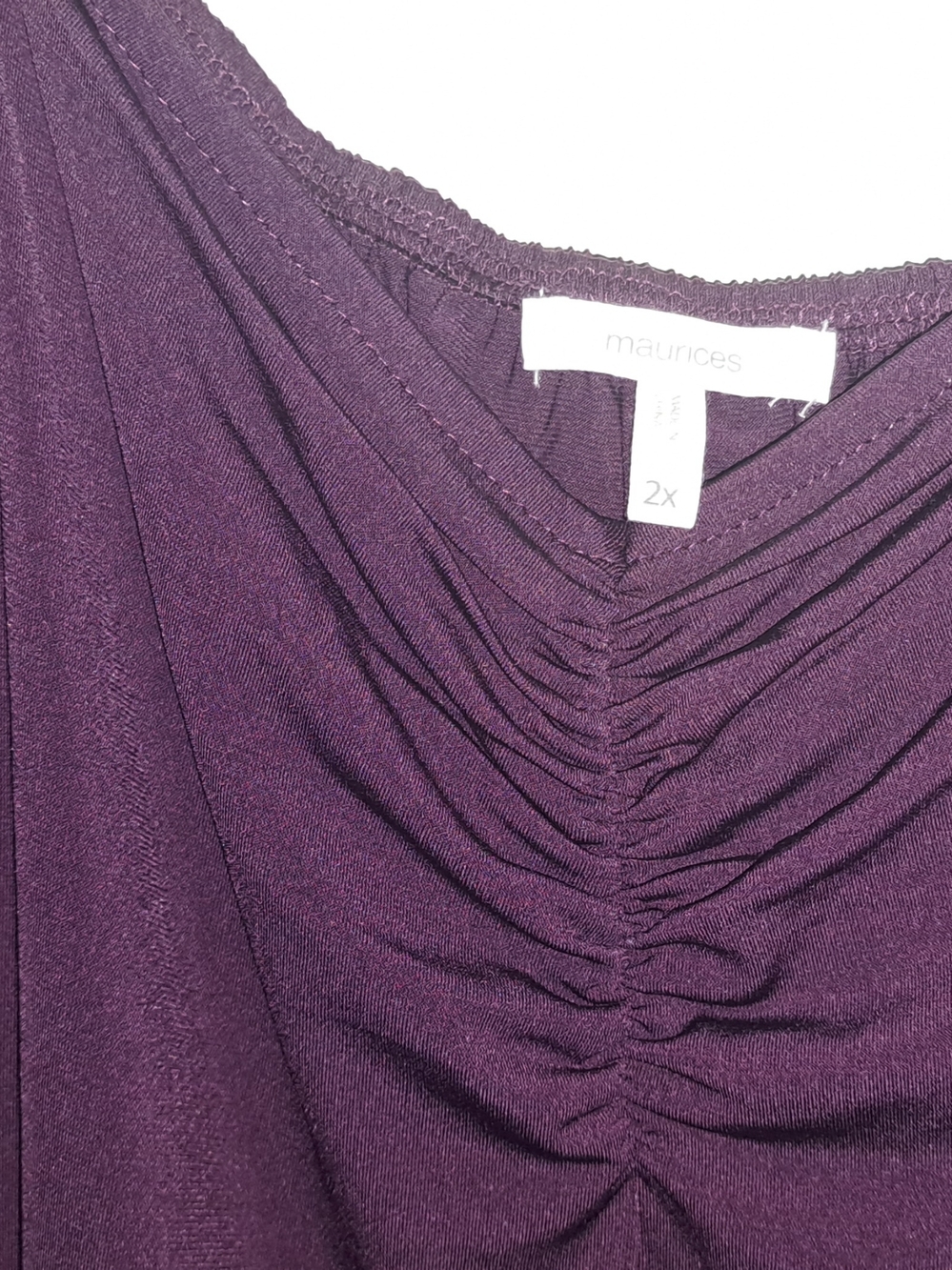 Maurices Ruched Dress - Picture 2 of 3